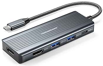 ミニPC ブラック USB/HDMI/USB-C USB-C to HDMI 2.0 Adapter with 100W Power Delivery, 4K60, PD